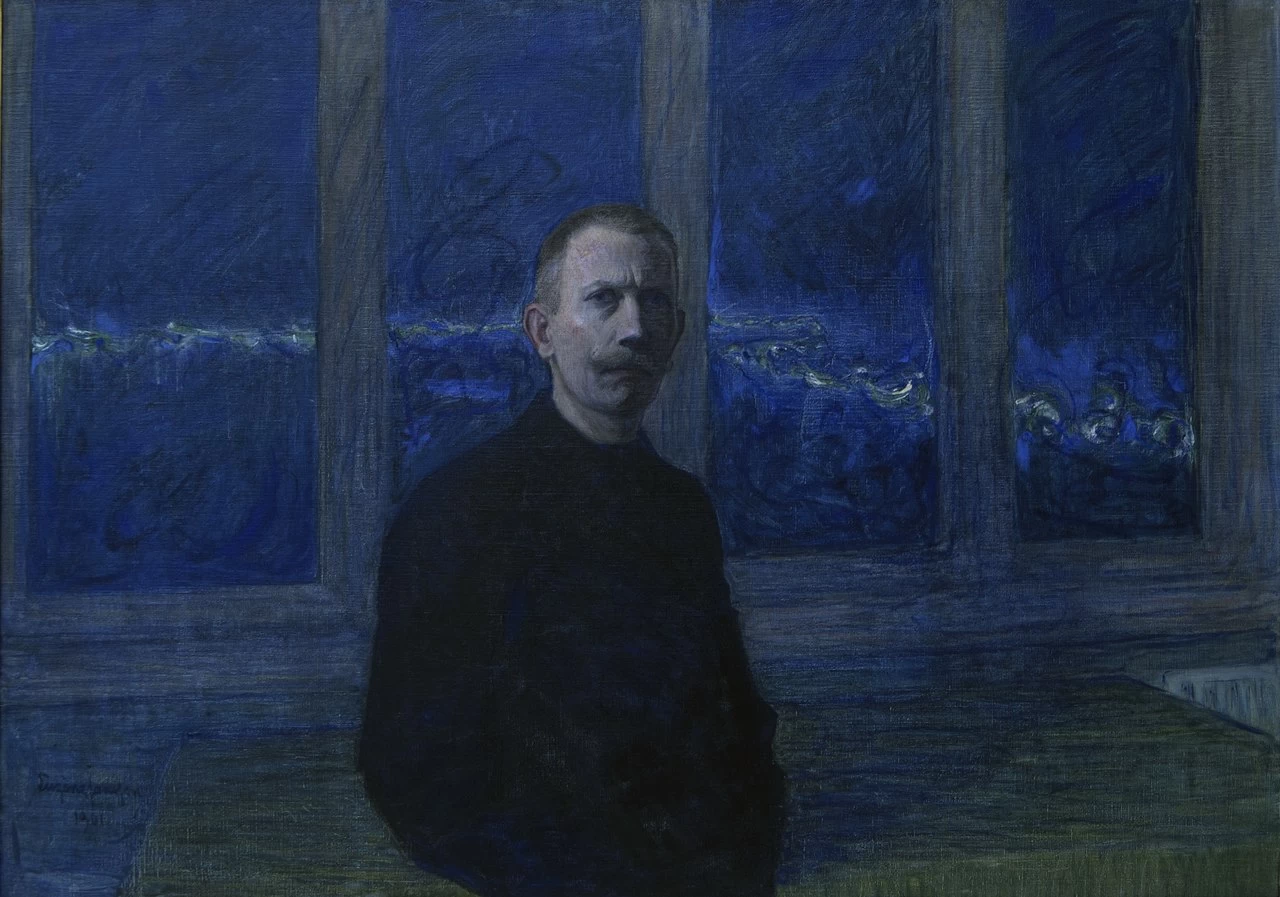 Eugène Jansson - Autoritratto, Thielska Galleriet